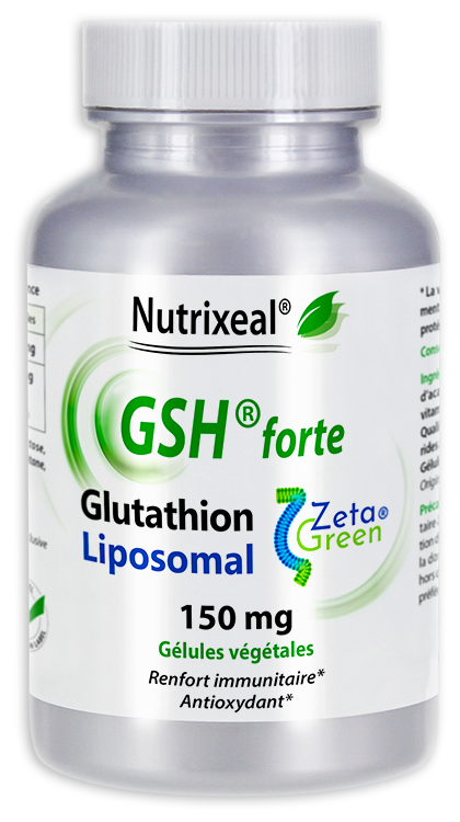 GSH forte liposomal glutathion zetagreen Nutrixeal